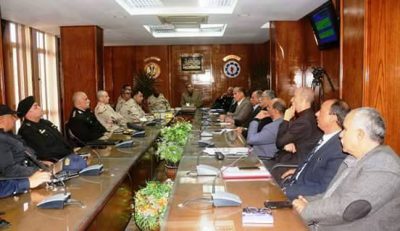 مياه القناه تنظم بروفة حول إدارة الأزمة بالتعاون مع محافظة السويس