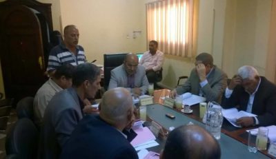 مجلس القناه لمياه الشرب يستعرض إستعدادات إستقبال عيد الأضحى المبارك