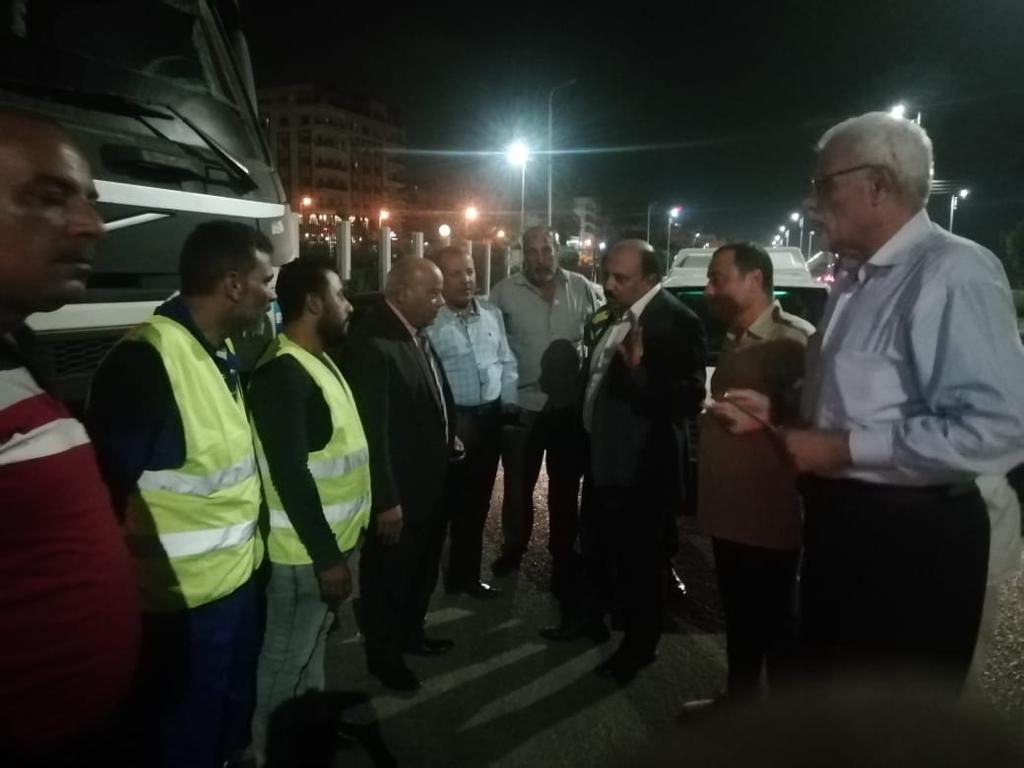 شركة مياه الشرب والصرف الصحى بمحافظات القناه رفع درجات الأستعداد تحسباً لسقوط الأمطار