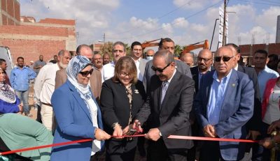 افتتاح محطة رفع صرف صحي قرية الحجاز الفرعية بالكيلو ٢ بالاسماعيلية بتكلفة ١٧٠ مليون جنيه