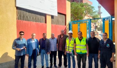 رئيس مياه القناة يستقبل وفد بنك الاستثمار القومى لمناقشة المشروعات القومية والتنموية بشركة محافظات القناة