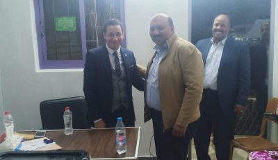 رئيس مياه القناة يشارك فى الانتخابات الرئاسية