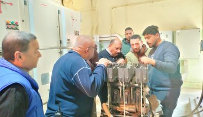 رئيس مياه القناة يتقفد محطة رفع الصرف الصحى الرئيسية بأبوعطوة بالاسماعيلية