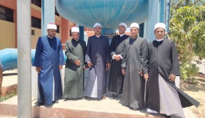 محطة مياه المستقبل تستقبل وفد مشترك من المنطقة الازهرية بمحافظتى الاسماعيلية وكفر الشيخ