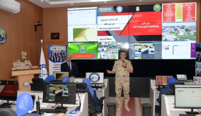 ضمن التدريب العملى المشترك لمجابهة الأزمات والكوارث لمحافظة الإسماعيلية صقر 133