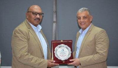 محافظ الاسماعيلية ورئيس مياه القناة يتفقدا محطة مياه المستقبل