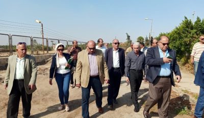 رئيس مياه القناة وسكرتير عام محافظة الإسماعيلية يتابعان أعمال رفع الكفاءة وإعادة التأهيل لمنظومة مياه الشرب والصرف الصحى بالقرية الأوليمبية