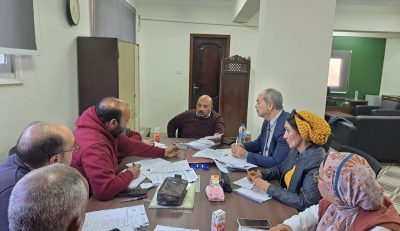رئيس مياه القناة يتابع الموقف التنفيذى لأعمال نقل المرافق المتعارضة لأعمال المعابر بالسويس